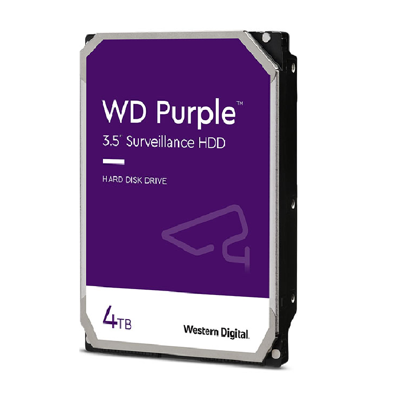هارد دیسک اینترنال وسترن دیجیتال مدل Purple WD43PURZ ظرفیت 4 ترابایت (اصلی)