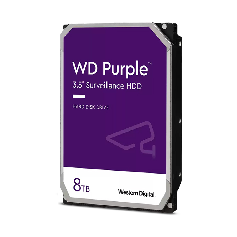 هارد دیسک اینترنال وسترن دیجیتال مدل Purple WD85PURZ ظرفیت 8 ترابایت (اصلی)