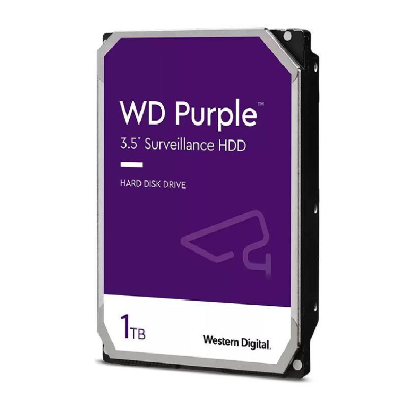 هارد دیسک اینترنال وسترن دیجیتال مدل Purple WD11PURZ ظرفیت 1 ترابایت (اصلی)