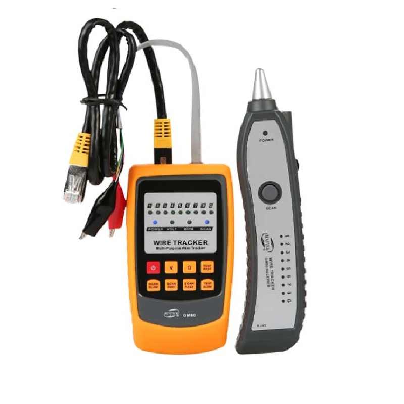 ردیاب و زوج یاب کابل شبکه و تلفن (تستر کابل) برند بنتک مدلGM60