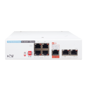 سوئیچ شبکه PoE کی دی تی مدل KP-0403H2FT