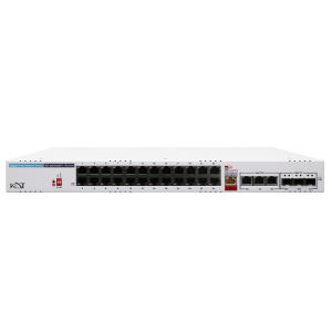 سوئیچ شبکه PoE و SFP کی دی تی مدل KP-2407H3SFT