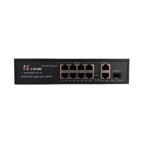 سوئیچ 8 پورت اچ وان POE مدل H1 Switch SNF2008P-2G-1S